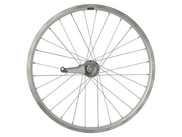 Cordo rueda trasera 20x1.75 mach1 er10 19-406 28 radios 110mm cuña freno buje plata