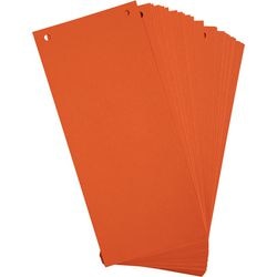 tiras separadoras exacompta 13465b naranja 437 g