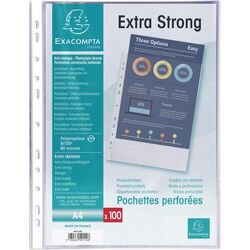 Mostrar bolsas exacompta 59110e transparente 1000 g