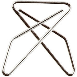 Clips mariposa exacompta 14765e plateados no autoadhesivos