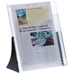 Brochure rack archivo 2000 6101 cs tp ps (polystyrene) transparent