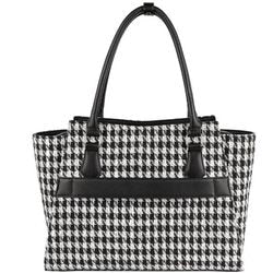 Bolso para portátil socha so-089 con cremallera blanco, negro