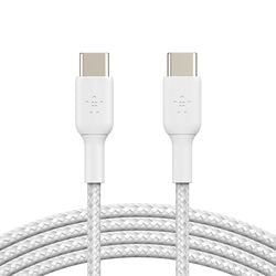 Cable de carga Belkin cab004bt1mwh2pk blanco usb-c macho a usb-c macho