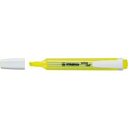 Abi marcador de texto stlo swing cool 275 24 punta de cincel ancha amarilla