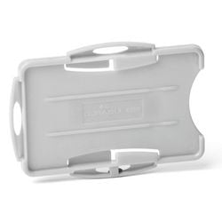 Card holder durable standing gray