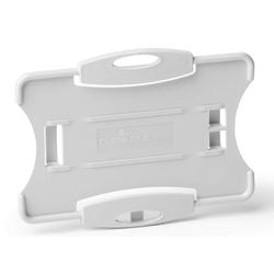 Card holder durable horizontal gray