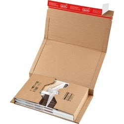 Confezione per libri colompac 353 x 250 x 80 mm cartone marrone