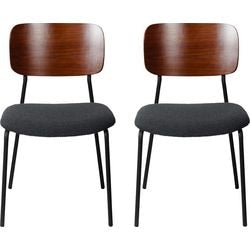 Silla impulsada por paperflow lisa 480 x 460 x 705 mm gris antracita
