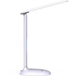 Lámpara de escritorio met alimentada por paperflow led foley blanco red 288 x 135 x 360 mm