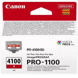 Cartuccia d'inchiostro Canon PFI-4100R rosso originale