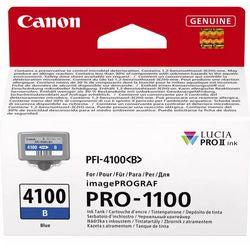 Cartuccia d'inchiostro Canon PFI-4100B blu originale