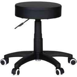 Taburete Amstyle negro 500 (w) x 500 (d) x 550 (h) mm