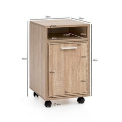 Cajonera Wohnling 0 cajones 330(w) x 380(d) x 600(h) mm