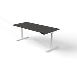 Scrivania sit-stand Kerkmann Move 3 rettangolare antracite