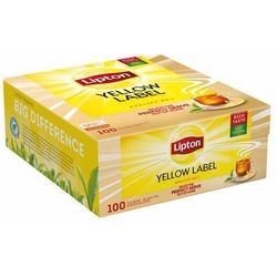 Tè nero lipton 8720608019854 fgs etichetta gialla 100 porzioni