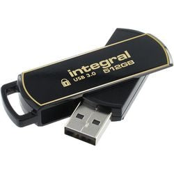 Chiavetta USB integrale 512 GB USB tipo A oro, nero