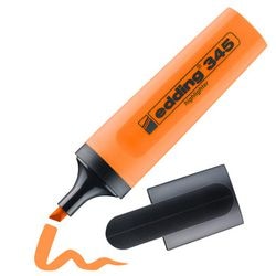 Text marker edding 345 orange permanently refillable