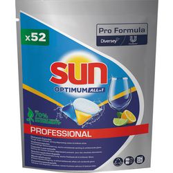 Pastiglie per lavastoviglie Sun Professional Optimal tutto in 1 compresse