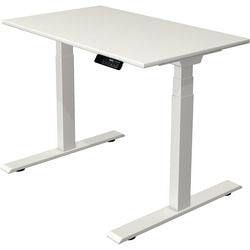 Scrivania sit-stand Kerkmann Move 1 stabile bianco 1270 mm x 1000 mm