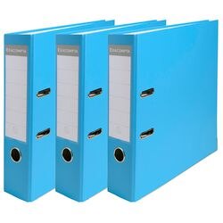 Ordner exacompta 918412se a4 75 mm azzurro