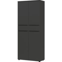 Filing cabinet Germania 4372-547 gray chipboard