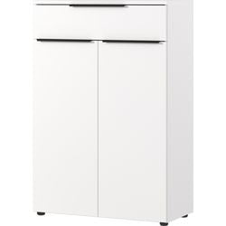 Filing cabinet Germania 4369-84 white chipboard
