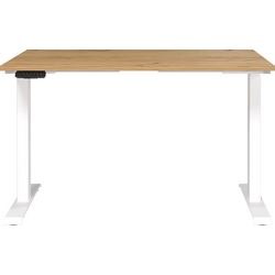Scrivania sit-stand germania gw-mailand 7907-242 marrone