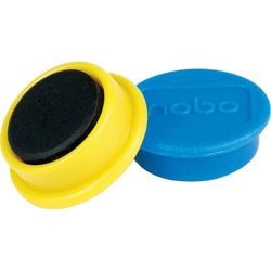 Imanes para pizarra blanca nobo 1915297 surtido de colores magnéticos