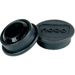 Magneti per lavagna nobo 1915291 neri magnetici