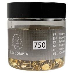 Chinchetas exacompta 14768e latón 257 g