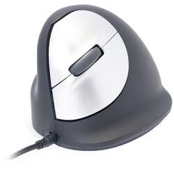 Mouse ergonomico r-go tools rgohelela in plastica nera