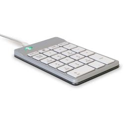 Teclado r-go tools rgoconmwdwh plástico blanco