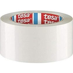 Cinta de embalaje tesa 4124 50 mm x 66 m blanca