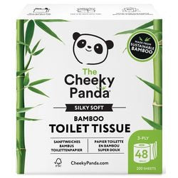 Papel higiénico el panda descarado pftoilt48 blanco 3 capas