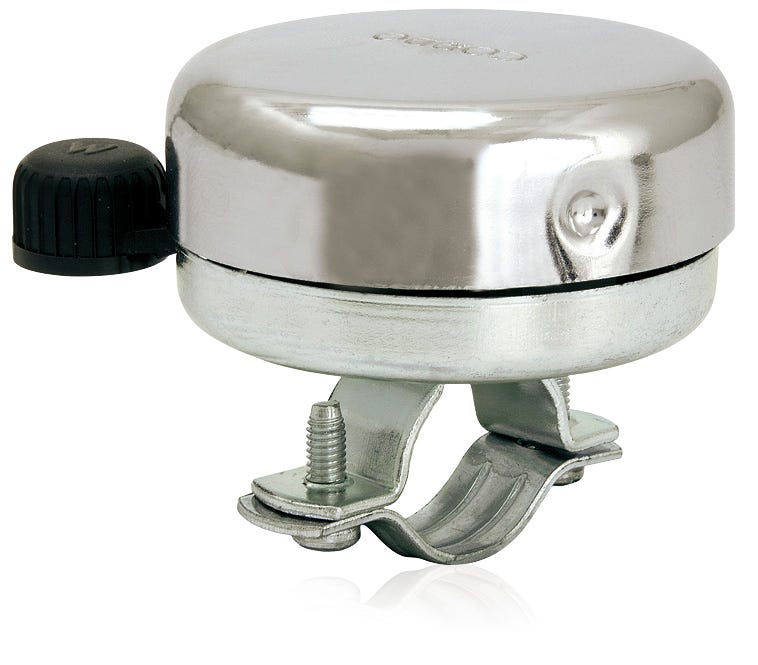 Timbre de bicicleta Cordo acero cromado