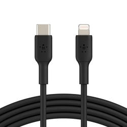 Cable de carga Belkin CAA003BT1MBK negro Apple Lightning a USB-C macho