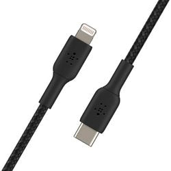 Cable de carga Belkin CAA004BT1MBK negro Apple Lightning a USB-C macho