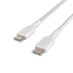 Cable de carga belkin cab004bt1mwh blanco usb-c macho a usb-c macho