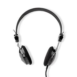 Nedis hpwd1104bk auriculares con cable negro