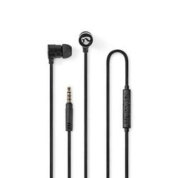 Nedis hpwd5020bk cuffie cablate argento, nere