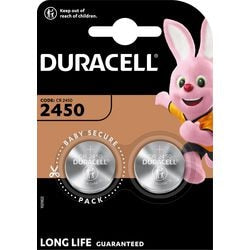 Pila a bottone Duracell 5000394152137 cr2450 2 pezzi