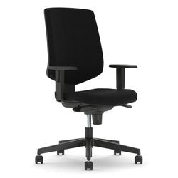 Silla de oficina nowy styl nexter negro mecanismo sincronizado reposabrazos 2d