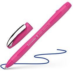 Schneider writing instruments schneider ballpoint pen - slider memo color edition - writing width xb - power pink - s-150219