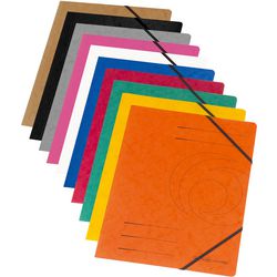 Mapa herlitz 11166816 colores surtido elástico paquete de 10