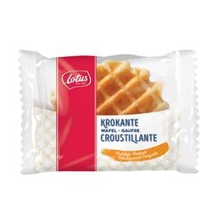 Galletas lotus 1312 gofre crujiente crujiente paquete de 120