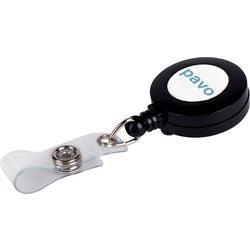 Mecanismo enrollable para placa PAVO 8033041 plástico negro