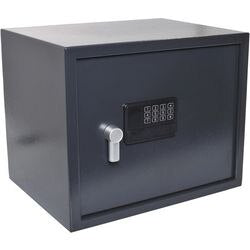 Cassaforte di sicurezza pavo 8054350 serratura a combinazione grigio scuro
