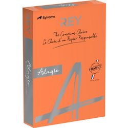 Carta colorata rey ryada160x412 arancione 160 g m²
