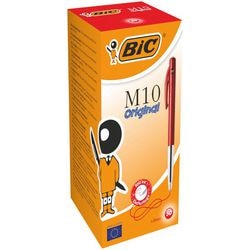 Penna a sfera bic m-10 rossa 0,4 mm