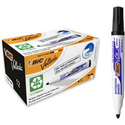 Pennarello per lavagna bianca BIC 1701 Velleda supporto in plastica largo 1-5 mm nero rotondo